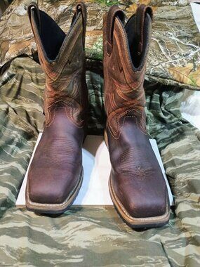 Red Wing Irish Setter Western Steel Toe static dissipative work boot size 8.5